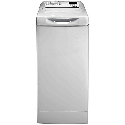 Hotpoint Futura WMTF722H Top Loading Freestanding Washing Machine, A++ Energy Rating, 7kg Load, 1200rpm Spin, White Hotpoint Futura WMTF722H Top Loading Freestanding Washing Machine, A++ Energy Rating, 7kg Load, 1200rpm Spin, White